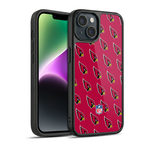 NFL Arizona Cardinals Artwork Patterns Gel Armour Case For Apple iPhone 14