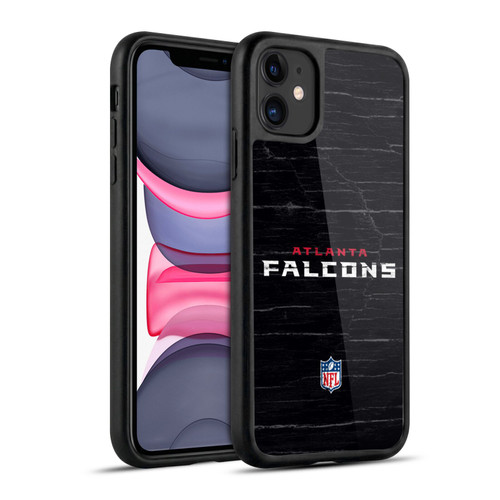 NFL Atlanta Falcons Logo Distressed Look Gel Armour Case For Apple iPhone 11