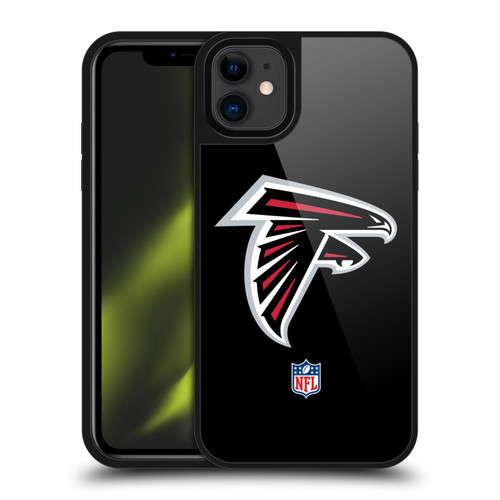 NFL Atlanta Falcons Logo Plain Gel Armour Case For Apple iPhone 11