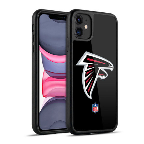 NFL Atlanta Falcons Logo Plain Gel Armour Case For Apple iPhone 11