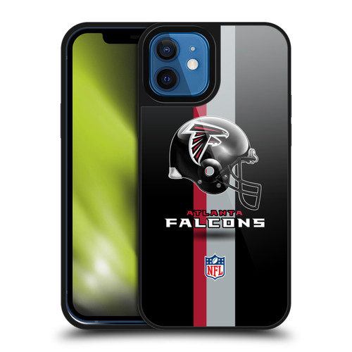 NFL Atlanta Falcons Logo Helmet Gel Armour Case For Apple iPhone 12 / iPhone 12 Pro