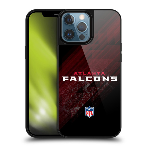 NFL Atlanta Falcons Logo Blur Gel Armour Case For Apple iPhone 13 Pro Max