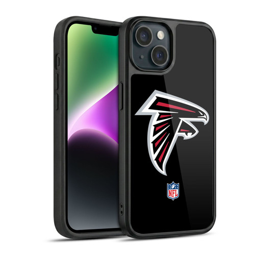 NFL Atlanta Falcons Logo Plain Gel Armour Case For Apple iPhone 14