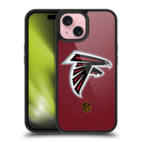 NFL Atlanta Falcons Logo Football Gel Armour Case For Apple iPhone 15