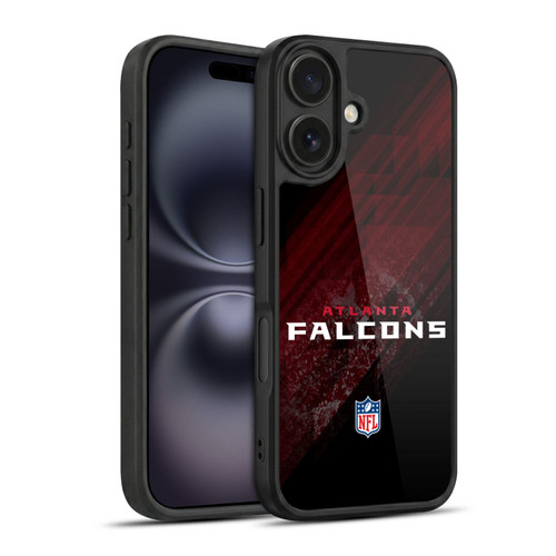 NFL Atlanta Falcons Logo Blur Gel Armour Case For Apple iPhone 16