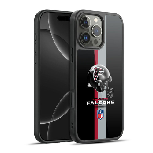 NFL Atlanta Falcons Logo Helmet Gel Armour Case For Apple iPhone 16 Pro Max