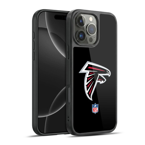 NFL Atlanta Falcons Logo Plain Gel Armour Case For Apple iPhone 16 Pro Max