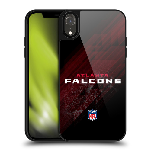 NFL Atlanta Falcons Logo Blur Gel Armour Case For Apple iPhone XR