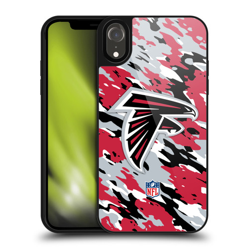 NFL Atlanta Falcons Logo Camou Gel Armour Case For Apple iPhone XR
