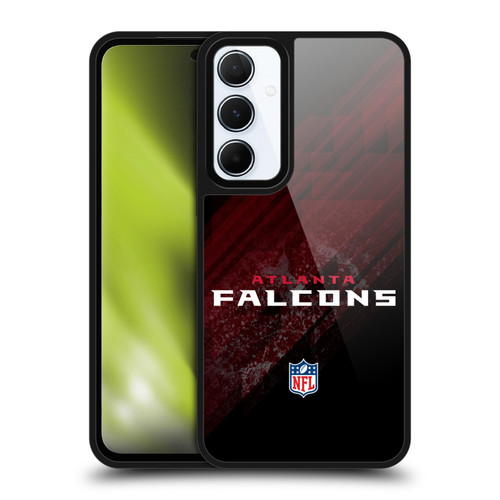 NFL Atlanta Falcons Logo Blur Gel Armour Case For Samsung Galaxy A55 5G