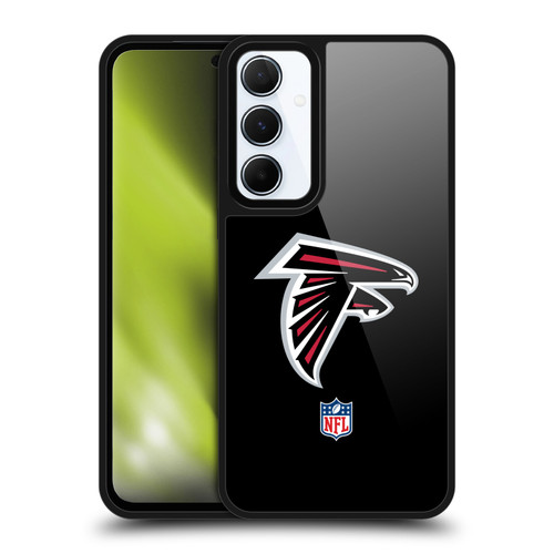 NFL Atlanta Falcons Logo Plain Gel Armour Case For Samsung Galaxy A55 5G