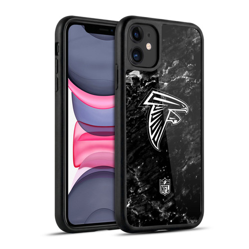 NFL Atlanta Falcons Artwork Marble Gel Armour Case For Apple iPhone 11