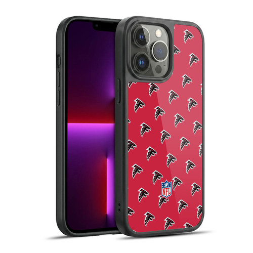 NFL Atlanta Falcons Artwork Patterns Gel Armour Case For Apple iPhone 13 Pro Max