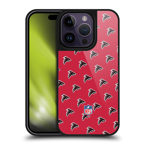 NFL Atlanta Falcons Artwork Patterns Gel Armour Case For Apple iPhone 14 Pro