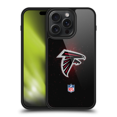 NFL Atlanta Falcons Artwork LED Gel Armour Case For Apple iPhone 15 Pro Max