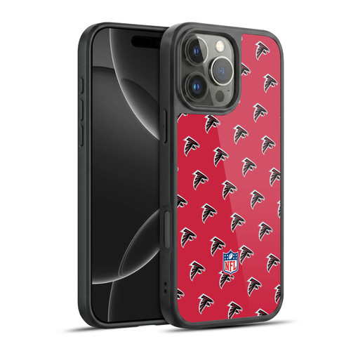 NFL Atlanta Falcons Artwork Patterns Gel Armour Case For Apple iPhone 16 Pro Max