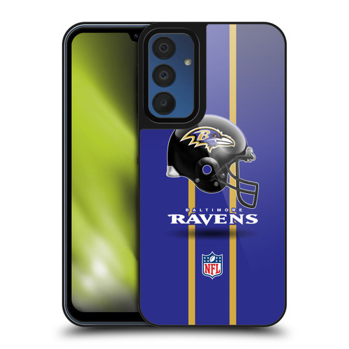 NFL Baltimore Ravens Logo Helmet Gel Armour Case For Samsung Galaxy A15