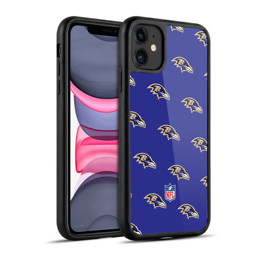 NFL Baltimore Ravens Artwork Patterns Gel Armour Case For Apple iPhone 11