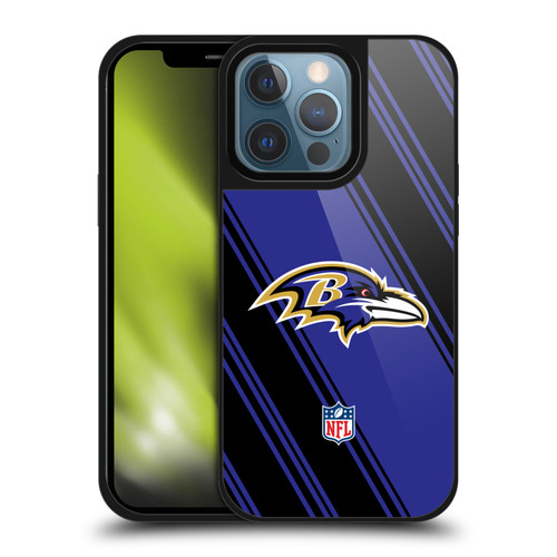 NFL Baltimore Ravens Artwork Stripes Gel Armour Case For Apple iPhone 13 Pro NFL Baltimore Ravens Artwork Stripes Gel Armour Case For Apple iPhone 13 Pro