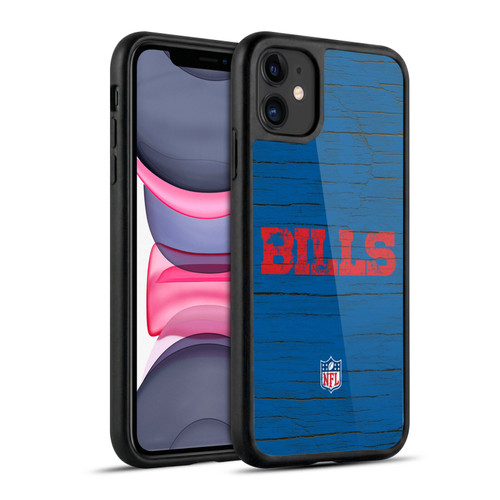 NFL Buffalo Bills Logo Distressed Look Gel Armour Case For Apple iPhone 11