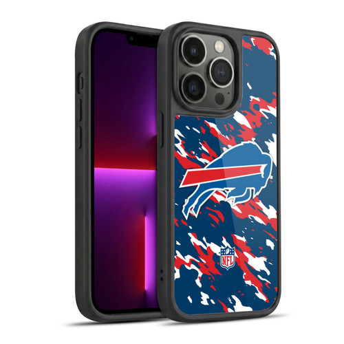 NFL Buffalo Bills Logo Camou Gel Armour Case For Apple iPhone 13 Pro
