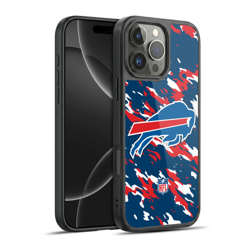 NFL Buffalo Bills Logo Camou Gel Armour Case For Apple iPhone 16 Pro Max