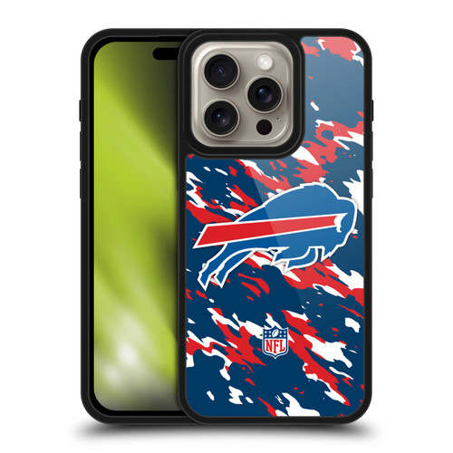 NFL Buffalo Bills Logo Camou Gel Armour Case For Apple iPhone 16 Pro