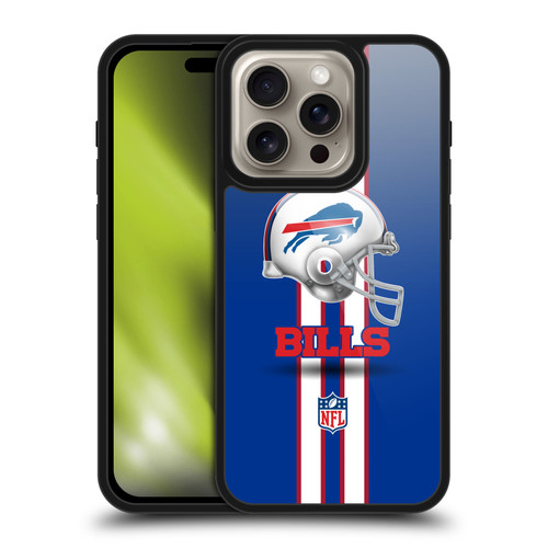 NFL Buffalo Bills Logo Helmet Gel Armour Case For Apple iPhone 16 Pro