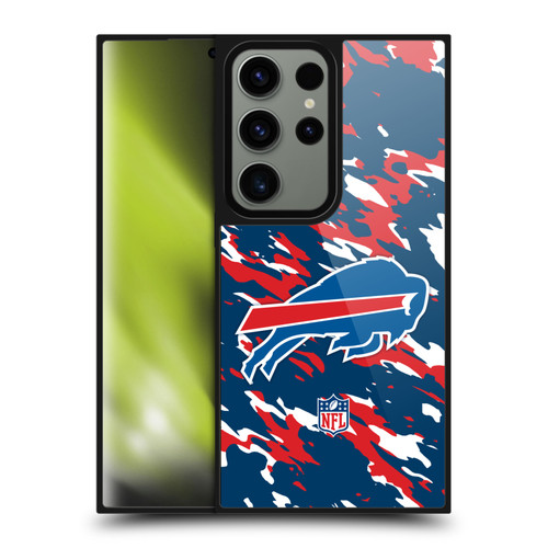 NFL Buffalo Bills Logo Camou Gel Armour Case For Samsung Galaxy S24 Ultra 5G