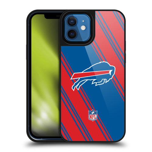 NFL Buffalo Bills Artwork Stripes Gel Armour Case For Apple iPhone 12 / iPhone 12 Pro