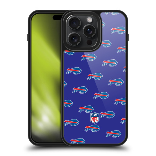 NFL Buffalo Bills Artwork Patterns Gel Armour Case For Apple iPhone 15 Pro Max
