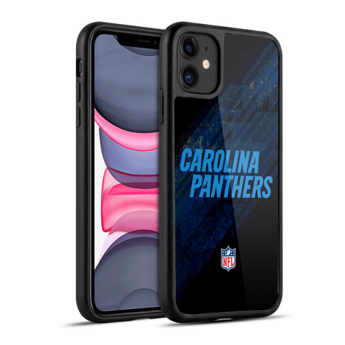 NFL Carolina Panthers Logo Blur Gel Armour Case For Apple iPhone 11