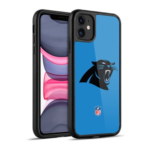NFL Carolina Panthers Logo Plain Gel Armour Case For Apple iPhone 11