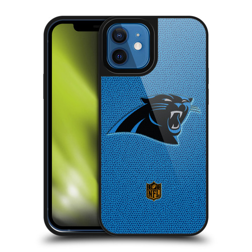 NFL Carolina Panthers Logo Football Gel Armour Case For Apple iPhone 12 / iPhone 12 Pro