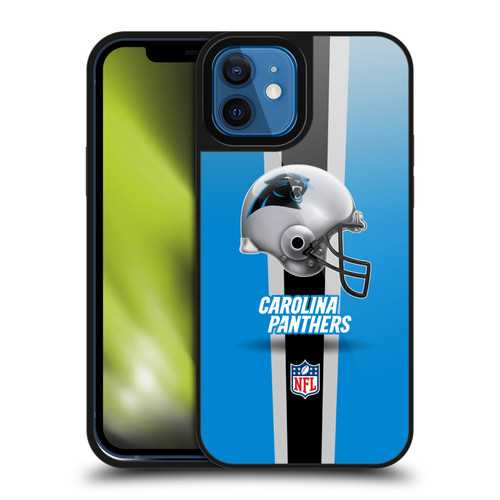 NFL Carolina Panthers Logo Helmet Gel Armour Case For Apple iPhone 12 / iPhone 12 Pro