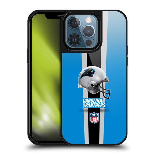 NFL Carolina Panthers Logo Helmet Gel Armour Case For Apple iPhone 13 Pro