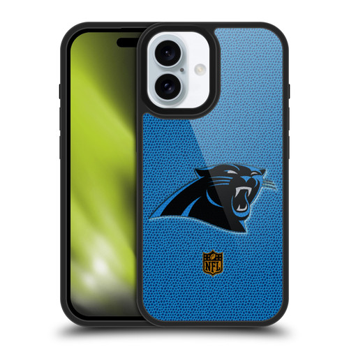 NFL Carolina Panthers Logo Football Gel Armour Case For Apple iPhone 16