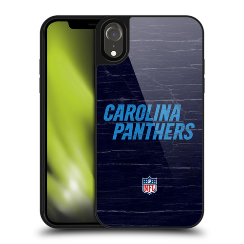 NFL Carolina Panthers Logo Distressed Look Gel Armour Case For Apple iPhone XR