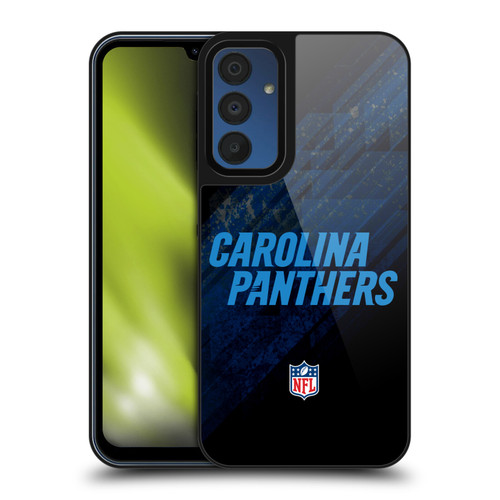 NFL Carolina Panthers Logo Blur Gel Armour Case For Samsung Galaxy A15 NFL Carolina Panthers Logo Blur Gel Armour Case For Samsung Galaxy A15