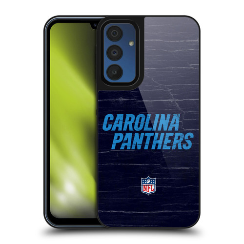 NFL Carolina Panthers Logo Distressed Look Gel Armour Case For Samsung Galaxy A15 NFL Carolina Panthers Logo Distressed Look Gel Armour Case For Samsung Galaxy A15
