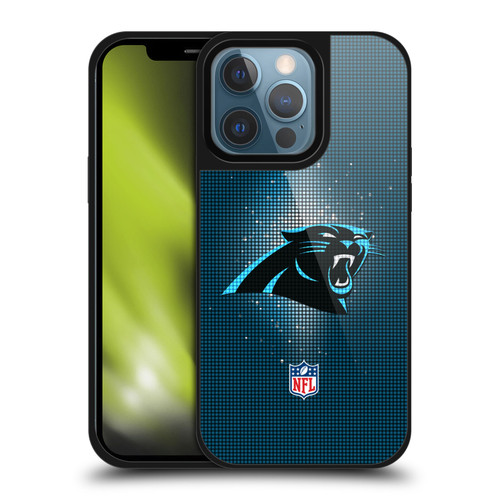 NFL Carolina Panthers Artwork LED Gel Armour Case For Apple iPhone 13 Pro