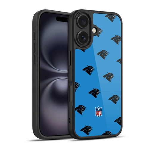 NFL Carolina Panthers Artwork Patterns Gel Armour Case For Apple iPhone 16