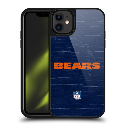 NFL Chicago Bears Logo Distressed Look Gel Armour Case For Apple iPhone 11