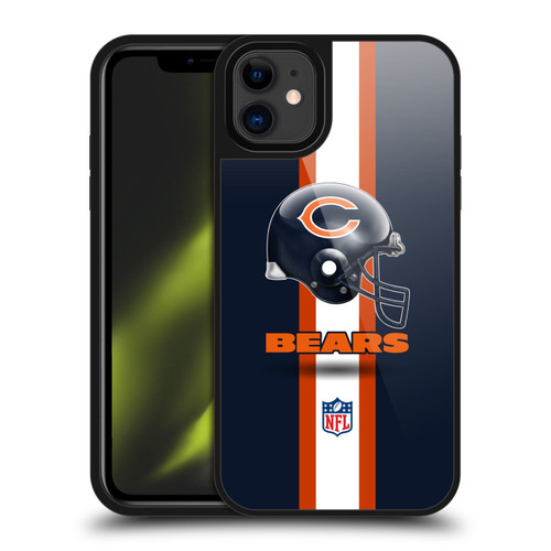 NFL Chicago Bears Logo Helmet Gel Armour Case For Apple iPhone 11