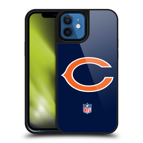 NFL Chicago Bears Logo Plain Gel Armour Case For Apple iPhone 12 / iPhone 12 Pro