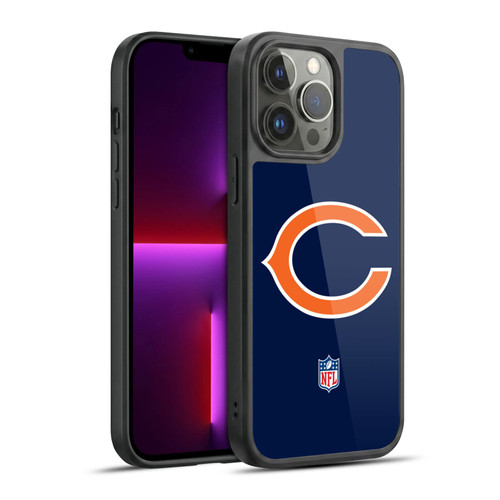 NFL Chicago Bears Logo Plain Gel Armour Case For Apple iPhone 13 Pro Max