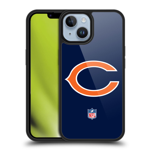 NFL Chicago Bears Logo Plain Gel Armour Case For Apple iPhone 14