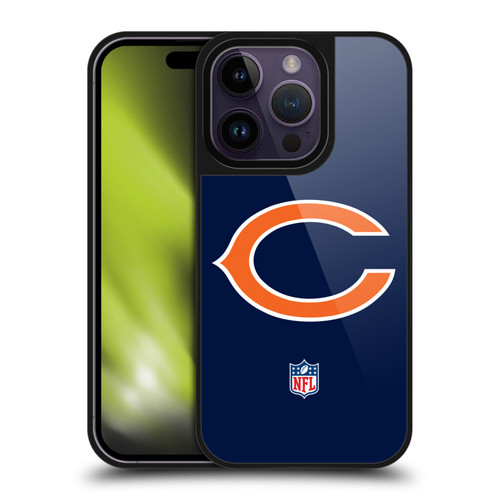 NFL Chicago Bears Logo Plain Gel Armour Case For Apple iPhone 14 Pro