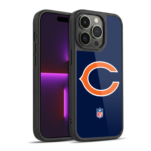 NFL Chicago Bears Logo Plain Gel Armour Case For Apple iPhone 14 Pro