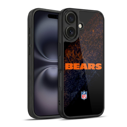 NFL Chicago Bears Logo Blur Gel Armour Case For Apple iPhone 16